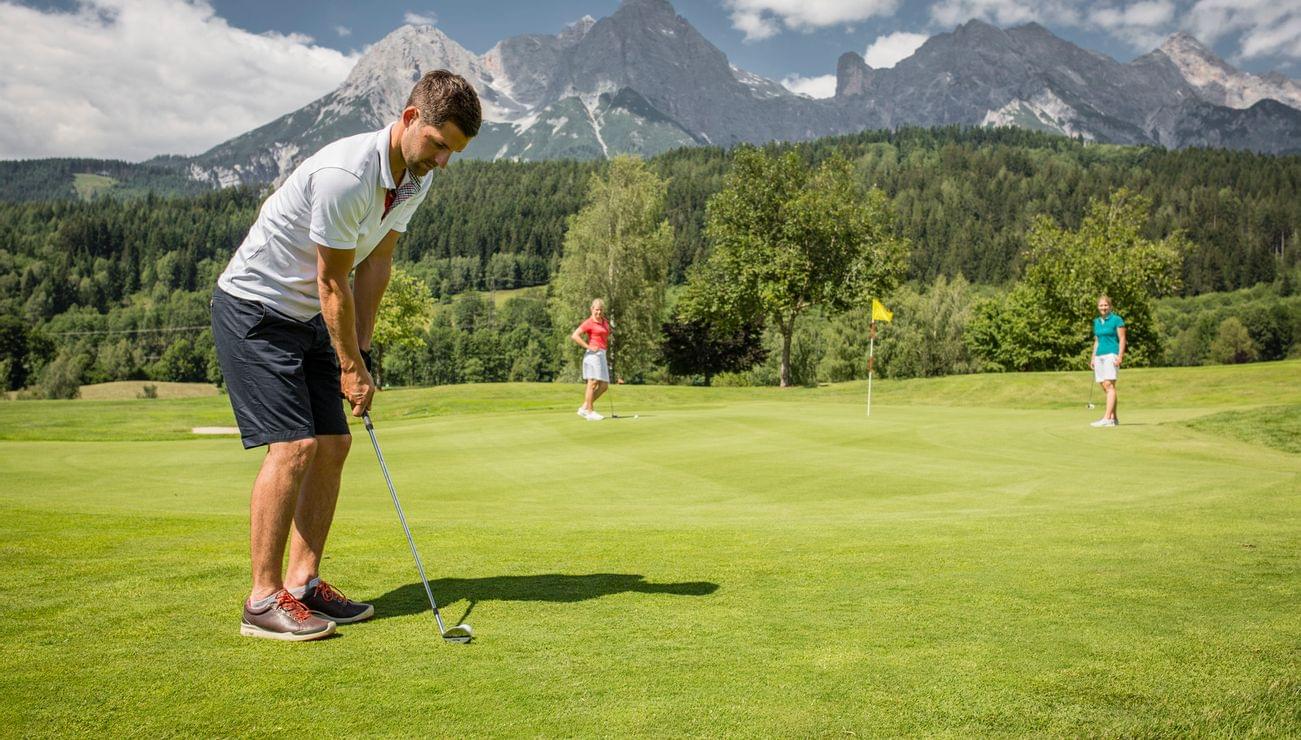 Golf course in Leogang
